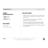 2024 Panini Three Count WWE Wrestling Hobby 10 Box Case