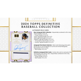 2024 Topps Definitive Baseball Hobby Box