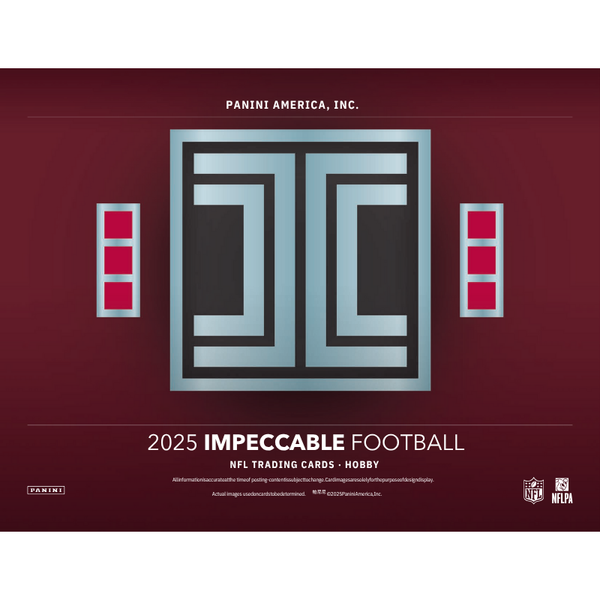 2025 Panini Impeccable Football Hobby 3 Box Case