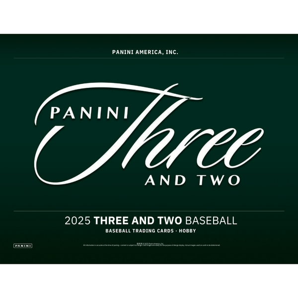2025 Panini Three & Two Baseball Hobby 10 Box Case